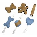 Faux Suede - 6 Pack<br>Item number: 70074PDQ: Dogs Toys and Playthings Fetch & Tug Toys 