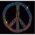 Metallic Peace Sign - Small: Dogs Pet Apparel Tanks 