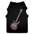 Red Guitar: Dogs Pet Apparel Tanks 