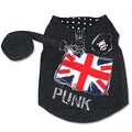 Punk Union Jack Harness: Dogs Pet Apparel 