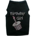 Birthday Girl Rhinestone Doggy Tank: Dogs Pet Apparel Tanks 