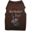 Birthday Boy Rhinestone Doggy Tank: Dogs Pet Apparel 