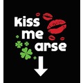 Kiss Me Arse! Doggy Tank: Dogs Pet Apparel Tanks 