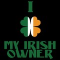 I Love My Irish Owner Doggy Tank: Dogs Pet Apparel Tanks 