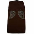 Blue Crystal Angel Wings Doggy Tank: Dogs Pet Apparel Tanks 