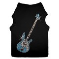 Blue Guitar Doggy Tank: Dogs Pet Apparel Tanks 