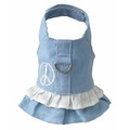 Hemp Harness Dress: Dogs Pet Apparel Dresses 