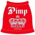 Pimp Dog T-Shirt: Dogs Pet Apparel T-shirts 