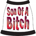 Son of A Bitch Dog T-Shirt: Dogs Pet Apparel T-shirts 