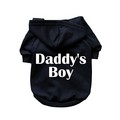 Daddy's Boy- Dog Hoodie: Dogs Pet Apparel T-shirts 