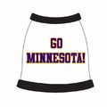 Go Minnesota Dog T-Shirt: Dogs Pet Apparel T-shirts 