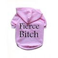 Fierce Bitch- Dog Hoodie: Dogs Pet Apparel Sweatshirts 