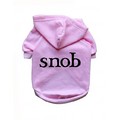 Snob- Dog Hoodie: Dogs Pet Apparel Tanks 