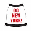 Go New York Dog T-Shirt: Dogs Pet Apparel Tanks 