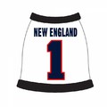 New England 1 Dog T-Shirts: Dogs Pet Apparel 