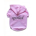 Spoiled- Dog Hoodie: Dogs Pet Apparel Tanks 