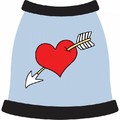 Valentine Arrow Dog T-Shirt: Dogs Pet Apparel Tanks 