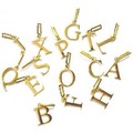 Letter Charms (5/pk) - Gold