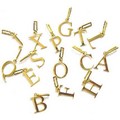 Letter Charms (5/pk) - Gold: Pet Boutique Products