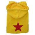 Star Power Fleece Hoodie<br>Item number: SPYELLOWS: Dogs Pet Apparel 