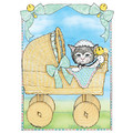 Pet Announcements Cat #1<br>Item number: AN510: Cats Gift Products 