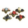 Rosette Barrettes: Dogs Pet Apparel 