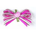 Tonal Pink Loop Bows Barrette<br>Item number: 01053522: Dogs Pet Apparel 