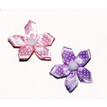 Polka Dot Daisy Barrette: Made in the USA