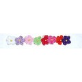 Chenille Flower Elastics: Pet Boutique Products