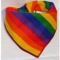 PRIDE PUP RAINBOW BANDANA: Dogs Pet Apparel Bandanas 