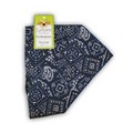 A Latham & Company bandana "Blue Bandana": Dogs Pet Apparel 