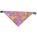 Fuchsia Frenzy: Dogs Pet Apparel Bandanas 