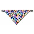 Multi Heart: Dogs Pet Apparel Bandanas 