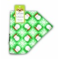 A Latham & Company bandana "Santa Squares": Dogs Pet Apparel 