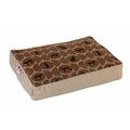 Polka Dog Rectangular Cork Bed
