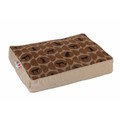 Polka Dog Rectangular Cork Bed: Pet Boutique Products