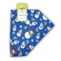 A Latham & Company bandana "Snowmen": Dogs Pet Apparel Bandanas 