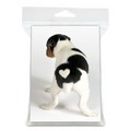 Heart Mini blank card pack #2<br>Item number: MINIBLANKHEARTPUPPYPACK
