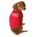 Santa's Little Yelper Canine Tank: Dogs Pet Apparel 