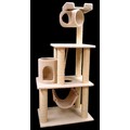 BUNGALOW - SHERPA - 62" H x 34" L x 20" W<br>Item number: 78899578005: Cats Beds and Crates Houses/Beds 
