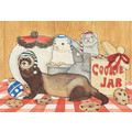 Ferrets<br>Item number: C950: Small animals Holiday Merchandise Holiday Greeting Cards 