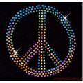 Metallic Peace Sign - Large: Pet Boutique Products