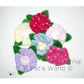 Petal Flower Crinkle Toys<br>Item number: 09100700: Pet Boutique Products