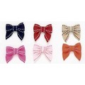 Saddle Stitch Bows Barrettes: Made in the USA