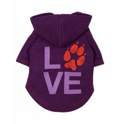 LOVE Purple Charity Hoodie
