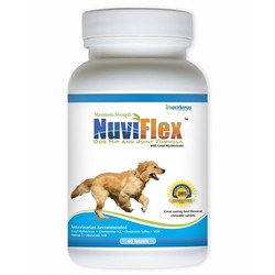 NuviFlex Dog Hip and Joint Formula - 60 Chewable Tablets