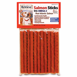 Retrieve Health Salmon Sticks